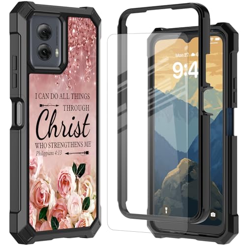 Coque Moto G Power 5G 2024 verset de la bible pour rando et voyage