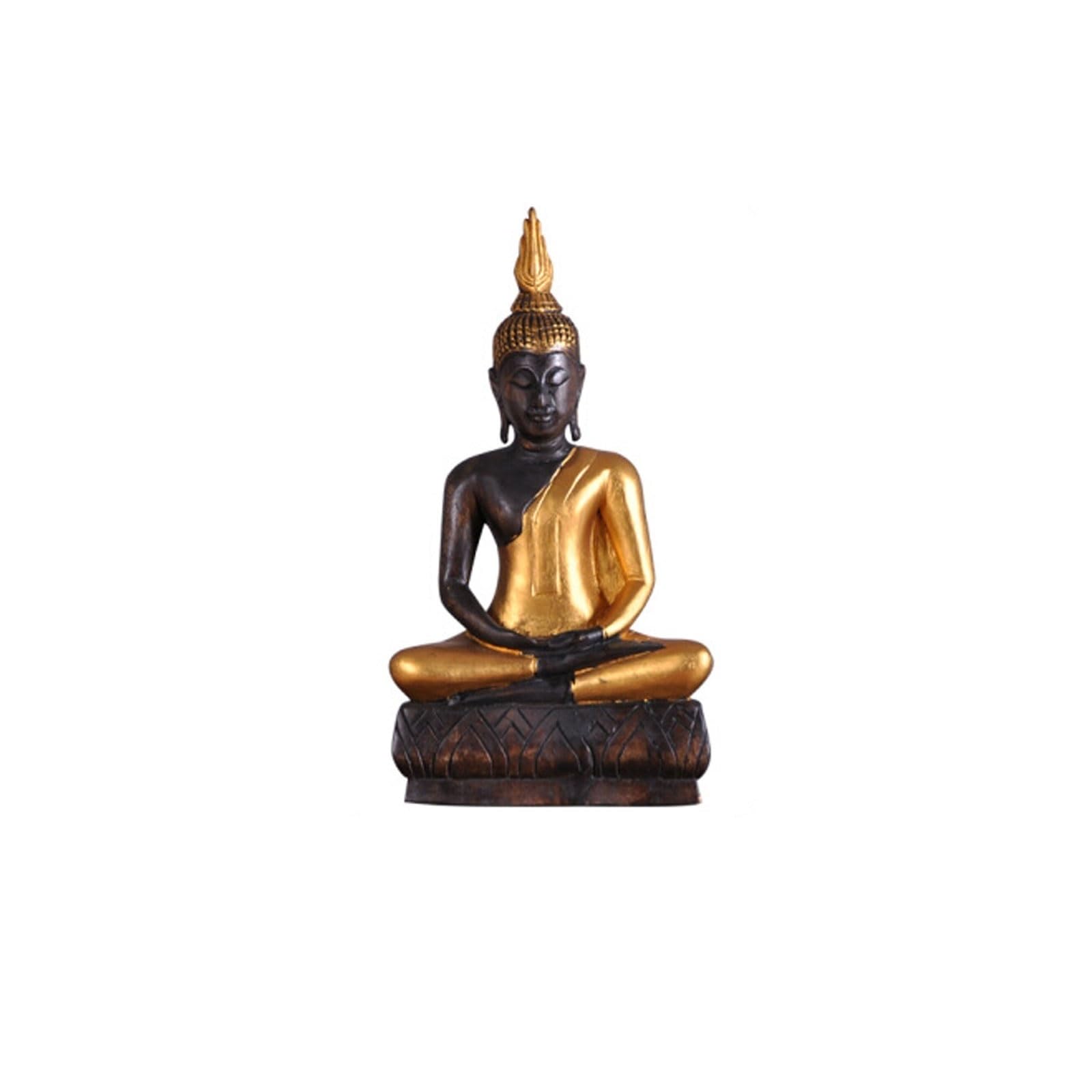 Posąg Buddy do medytacji wewnątrz Zen Bodhisattwa Rzeźba Wystrój domu Statua Biurko Dom Dekoracja Biura Mała Rzeźba Medytująca Statua Buddy Rzeźba
