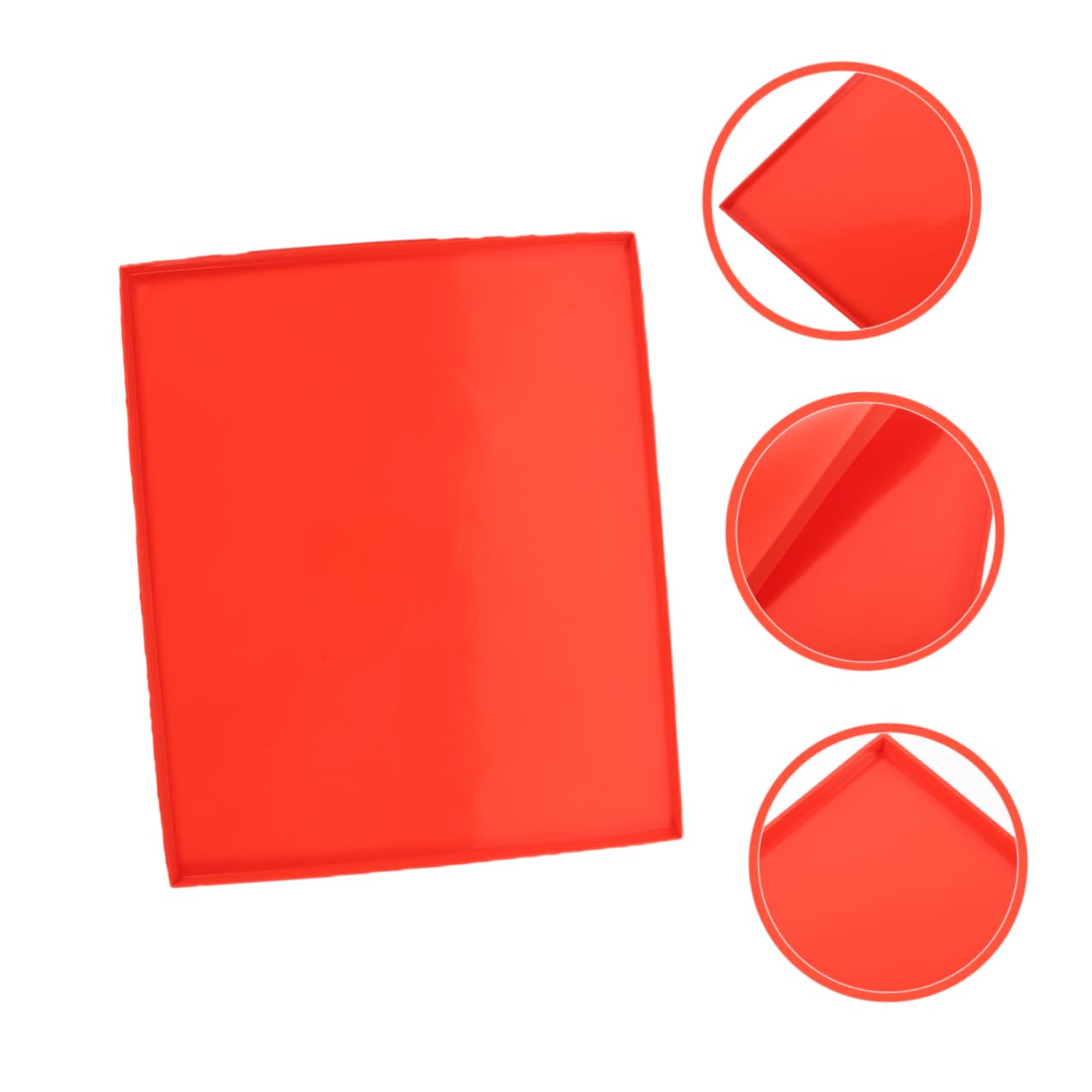 SOLUSTRE Silicone Dehydrator Mat Reusable Baking Tray Food Grade Silicone Sheet for Drying Meat Fruits and Vegetables Dehydrator Pad