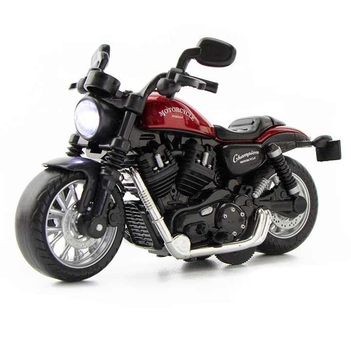 FROWWY 1:14 Scale Pull Back Die Cast Motorcycle Bike Toy Model for Kids - Black, Multi-Color (Pack of 1) (B0C7QDCL3K) Amazon Price History, Amazon Price Tracker