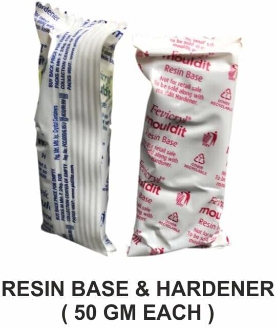 Miniatura 6 de Fevicryl Mould It, 31.75 oz, juego de arcilla para modelar y esculpir, arcilla seca al aire para arte y manualidades, regalo para artistas,