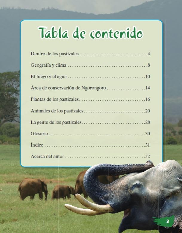 Los pastizales africanos (African Grasslands) (Spanish Version) (TIME FOR KIDS(r) Nonfiction Readers) (Spanish Edition) - Image 3
