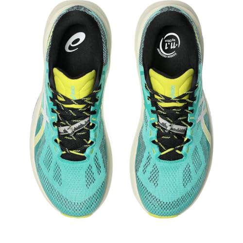 Asics Trabuco 14 Shoes Green Yellow SS26, Size 44,5 - Eur - 8