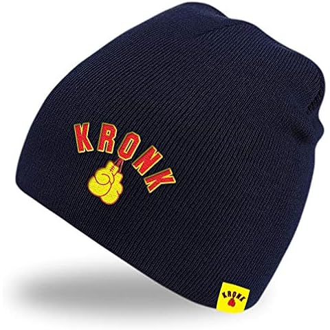 Kronk Boxing Gloves Beanie Hat Navy Cover