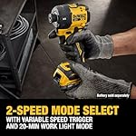 DEWALT 20V MAX XR 1/4 Inch Cordless Quiet Hydraulic Impact Driver, Bare Tool Only (DCF870B) - Image 5