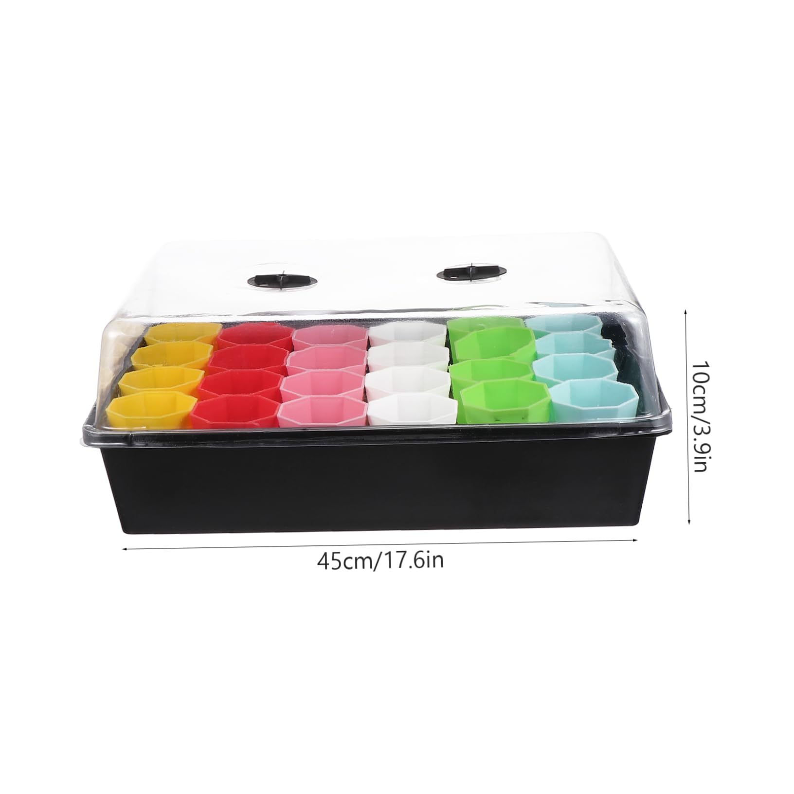 TOYANDONA Plateau de Propagation pour Plantes avec Pot Inclus pour Culture de Semis et Micro-pousses