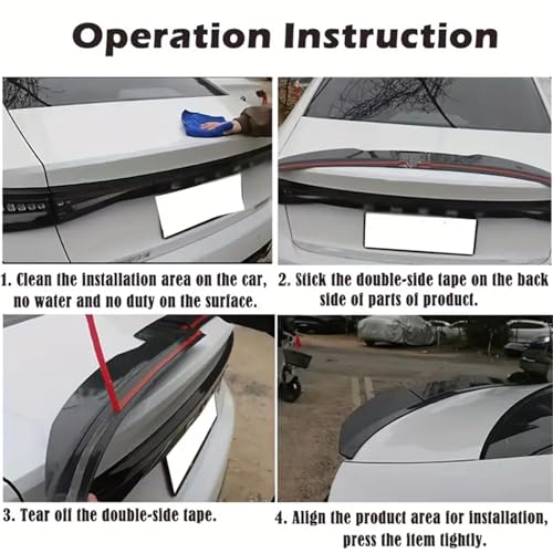 Becquet Arrière pour Mazda 3 2003-2013 Aileron Coffre