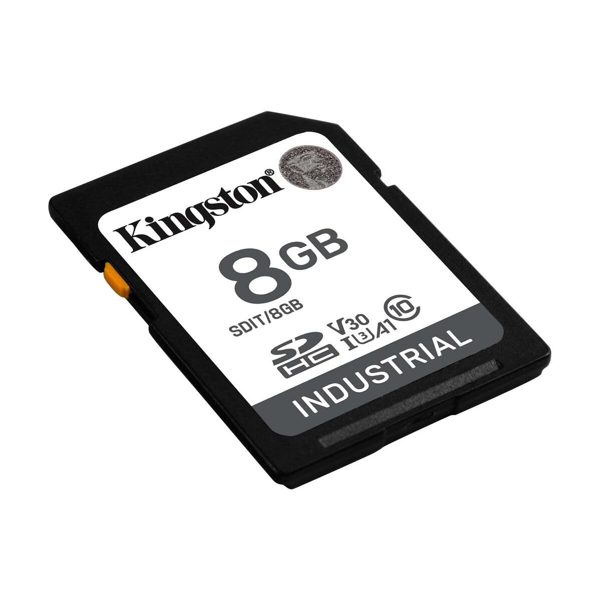 Kingston Przemysłowa karta SD, do 100 MB/s, wysoka wytrzymałość, UHS-I U3 V30 A1, (SDIT/8 GB)