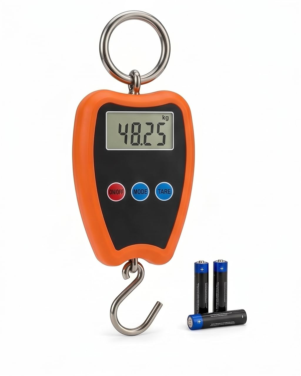 A308 Portable Digital Hanging Scale with LCD Display, Heavy Duty Hook Weighing Machine for Luggage, Cargo, Bags & Industrial Use-image-18