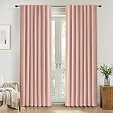 100 % Occultant: Grâce à un tissage triple et un revêtement innovant, ces rideaux occultants bloquent efficacement la lumière solaire et les UV, réduisent les bruits extérieurs, améliorent l’isolation thermique et préservent votre intimité.