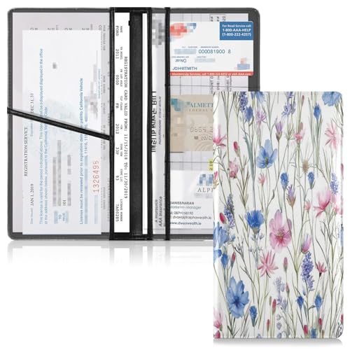 Organizador de Documentos para Auto Cuero miniatura 2