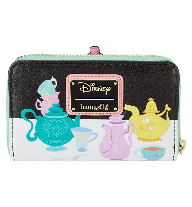 Image of Loungefly Disney Alice in Wonderland Unbirthday Zip Around Wallet