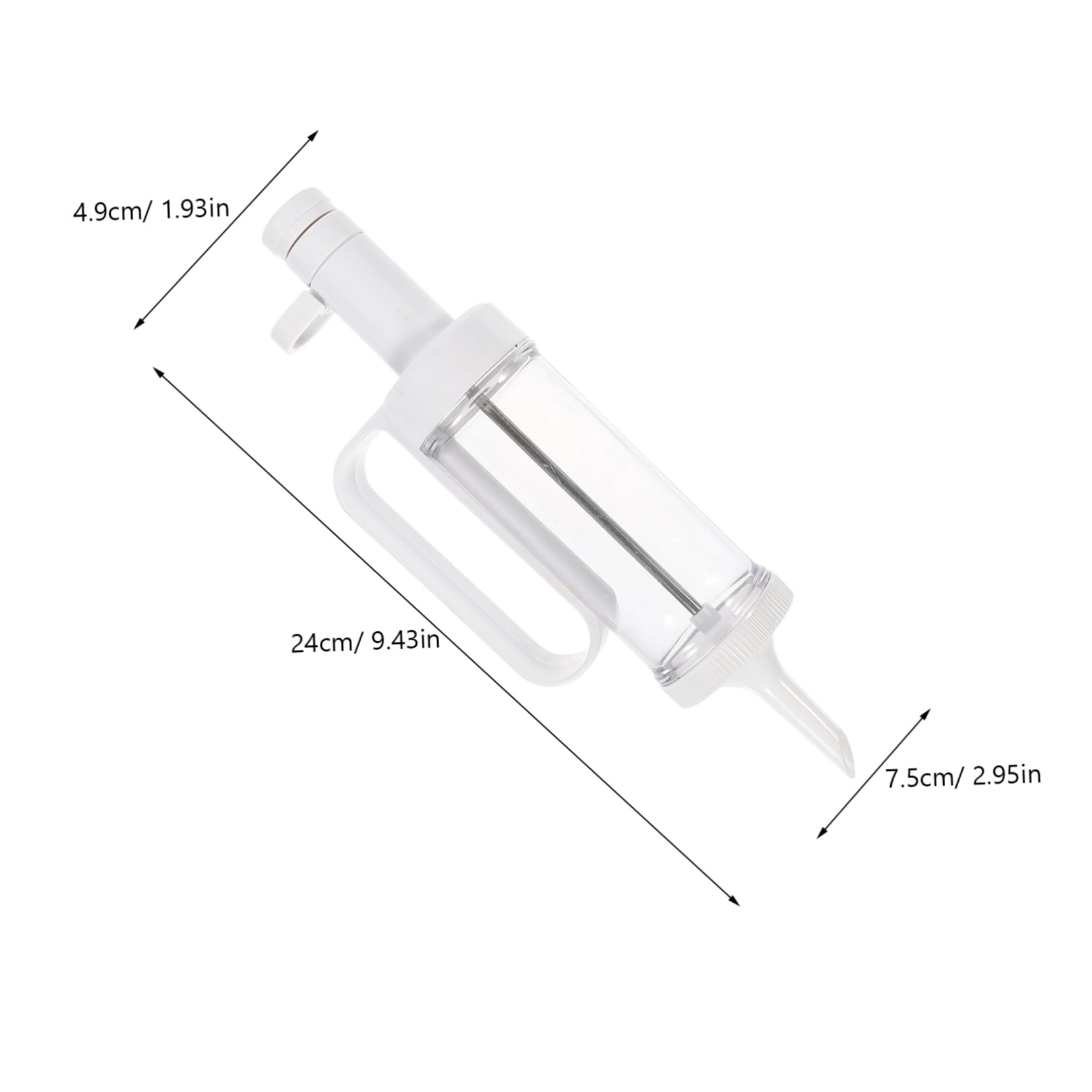 Alipis 1set Biscuit Decoration Tool Kit Ergonomic Cookie Press Machine Various Shapes for Cake Decorating Easy to Clean Baking Supplies for Cookies and