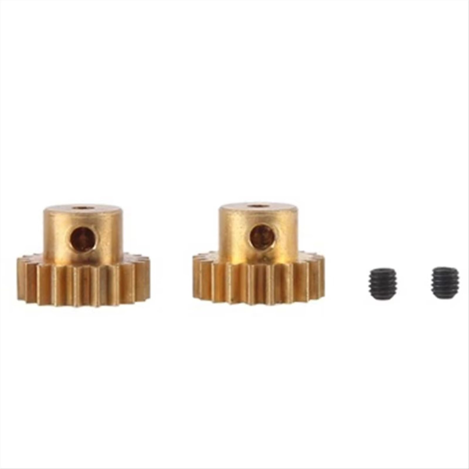 Para Redcat 1/12 1/16 2 Piezas Engranaje De Motor De Piñón De Latón Con Eje De 20 Dientes 2,3 Mm Coche RC Accesorios De Actualización Componentes