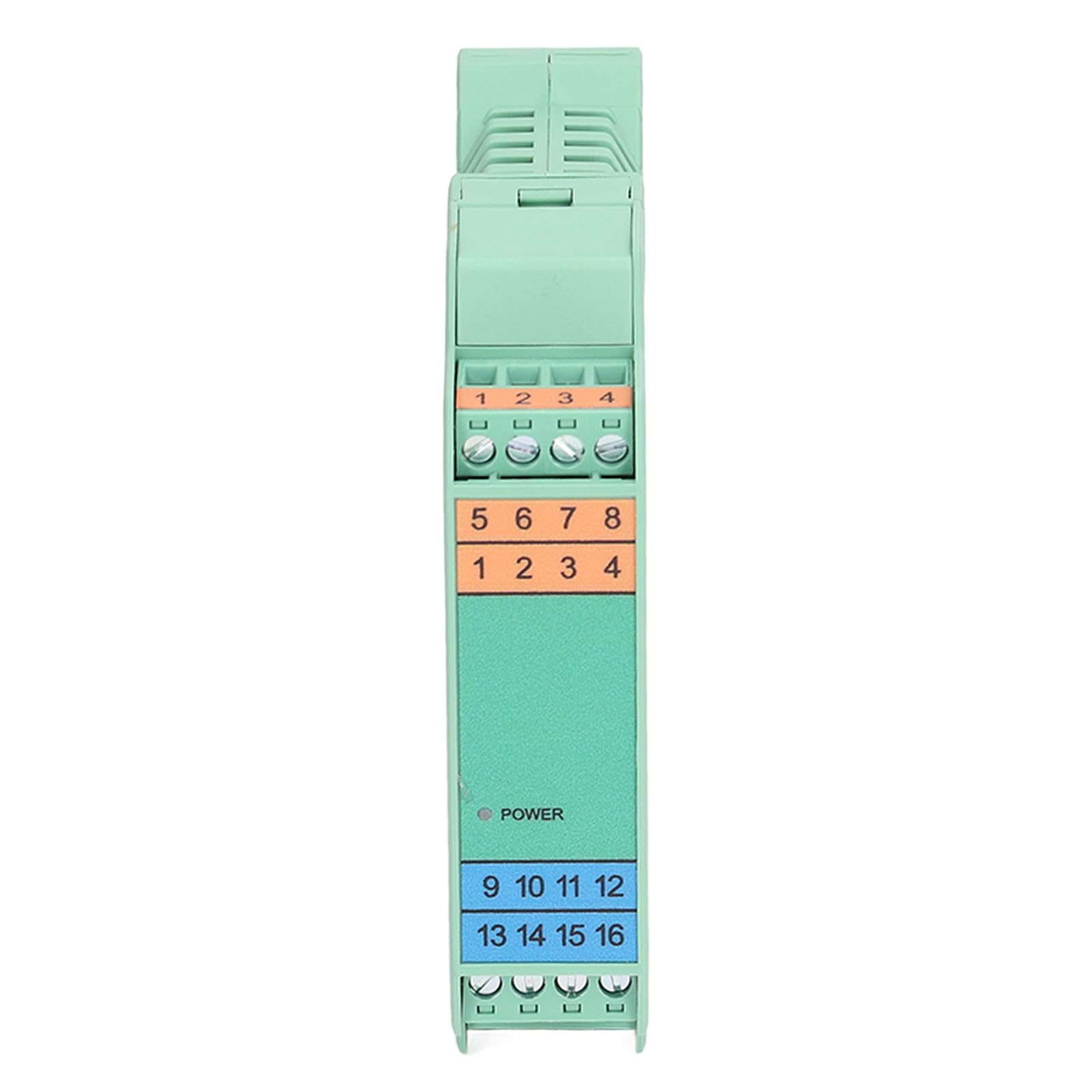 DC24V Signal Isolator 1 Input 1 Output Current Transmitter 4 ‑ 20mA Analog PLC Control Montaje en Carril DIN