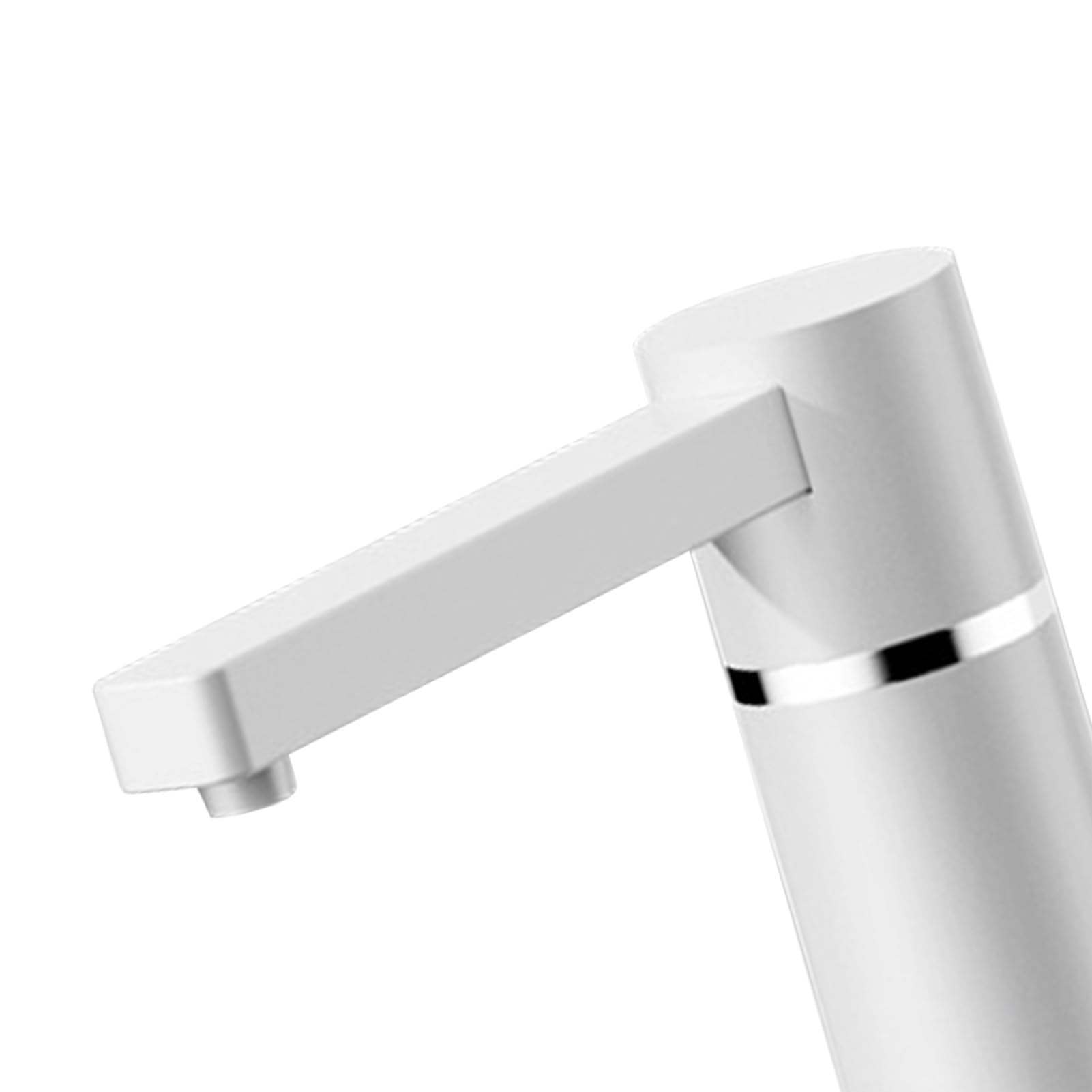 Dispensador de Botellas de Agua de Escritorio, dispensador de Agua automático, Jarra para Beber Recargable por USB, Bomba de Botella, encimera para Cocina casera (Blanca)
