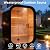 Amocane Outdoor Steam Sauna for 2-4 Person, Canadian Wood Saunas Spa, Traditional Barrel Wooden Sauna with ETL-Certified 4.5KW Stove, 0-195? (53.15”x 54.72”x 78.74”, Spruce)