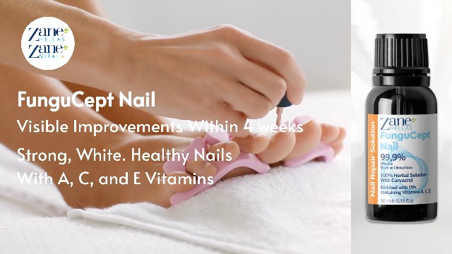 Amazon.com : Zane Hellas FunguCept Nail Solution, 0.33 oz - 10ml
