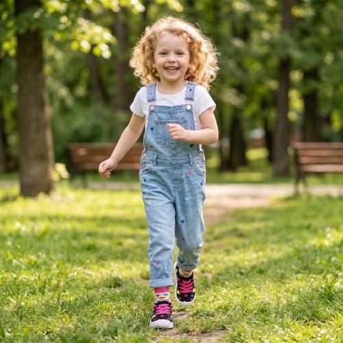 Image of LeIsfIt Toddler Shoes Boys Girls Wide Toe Box Breathable Slip-On Sneakers Kids Lightweight Barefoot Feel Shoes for Everyday Play