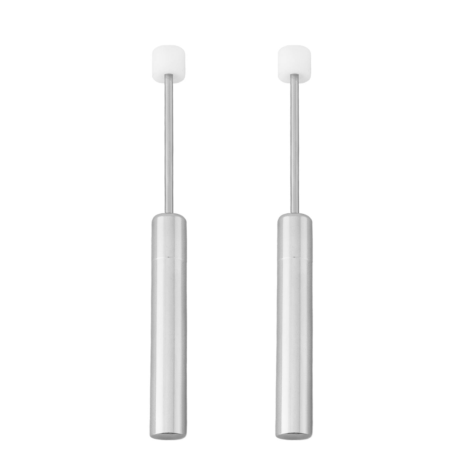 ECSiNG 2pcs 91x49x7.8mm Soft-Close Trash Can Damper Piston with Lid Steel and Plastic Mechanism Trash Can Damper Replacement for Kitchen Trash Can