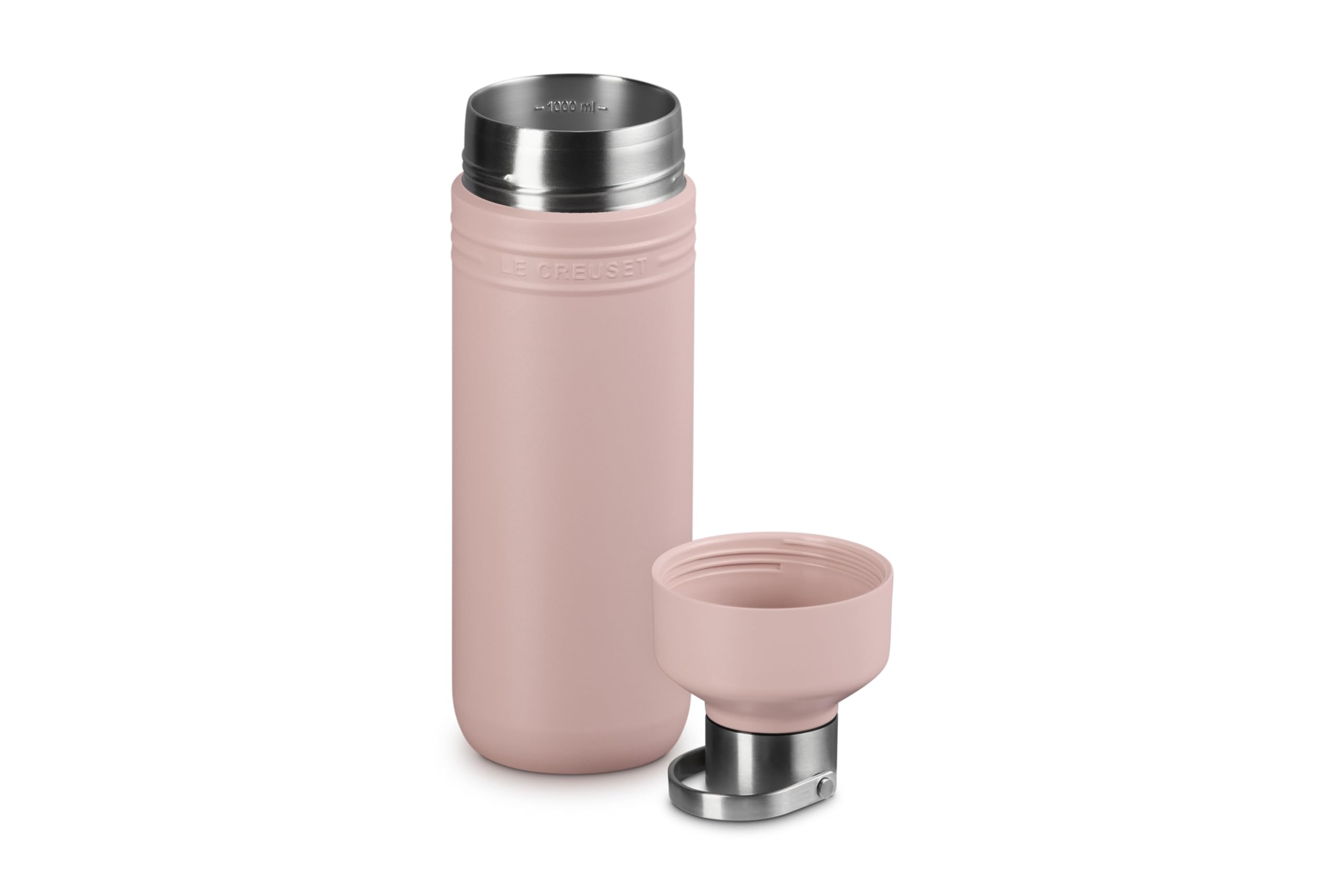 Le Creuest Borraccia termica, 1 L, Shell Pink