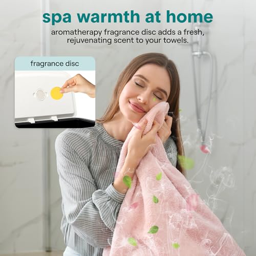 SereneLife Rectangular Towel Warmer Bucket – 20L Large Capacity Hot Towel Warmer for Bathroom, Stainless Steel Tub, One-Touch Operation, Auto Shut-Off, Fits 2 Towels or Blanket, Black by SereneLife - Image 5