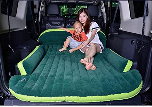 Matelas gonflable voiture vert pour retrouver le sommeil dans son SUV - 6