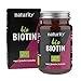 Produktbild BIO Biotin, hochdosierte Tabletten mit Biotin aus Basilikumblättern, für Haut und Haare, Bio-Qualität, vegan und natürlich (120 Tabletten)