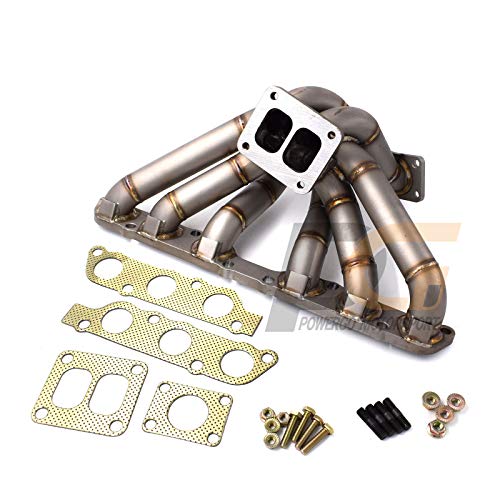 Turbo Manifold SCHEDULE40 T4 Twin Scroll FOR Toyota Supra Mk4 Lexus GS300 2JZGE