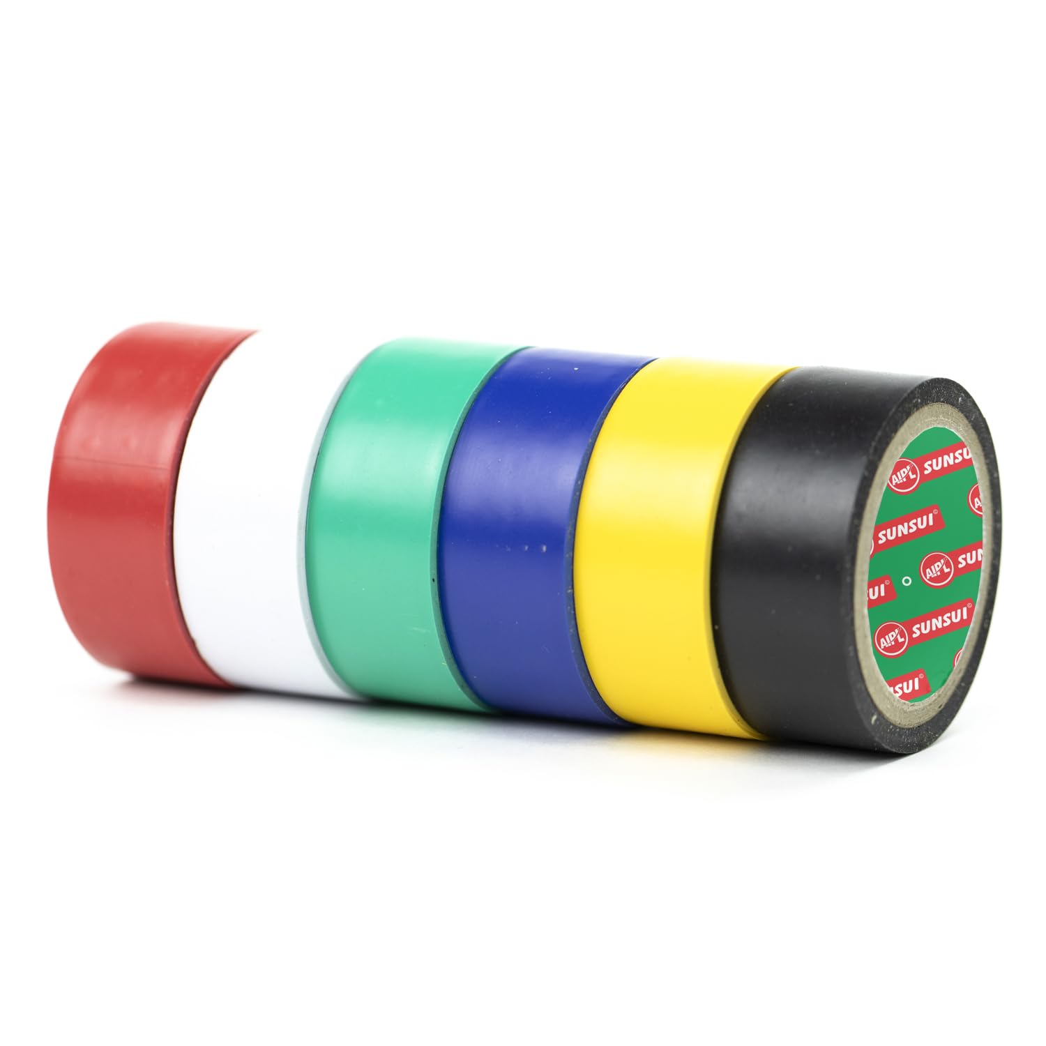 AIPL 6-Coloured Carton Sealing Tape, 48MM x 65 Mtr, Heavy Duty BOPP Packing Tape for Boxes, Moving & Packaging – Red, White, Green, Yellow, Blue, Black-image-30