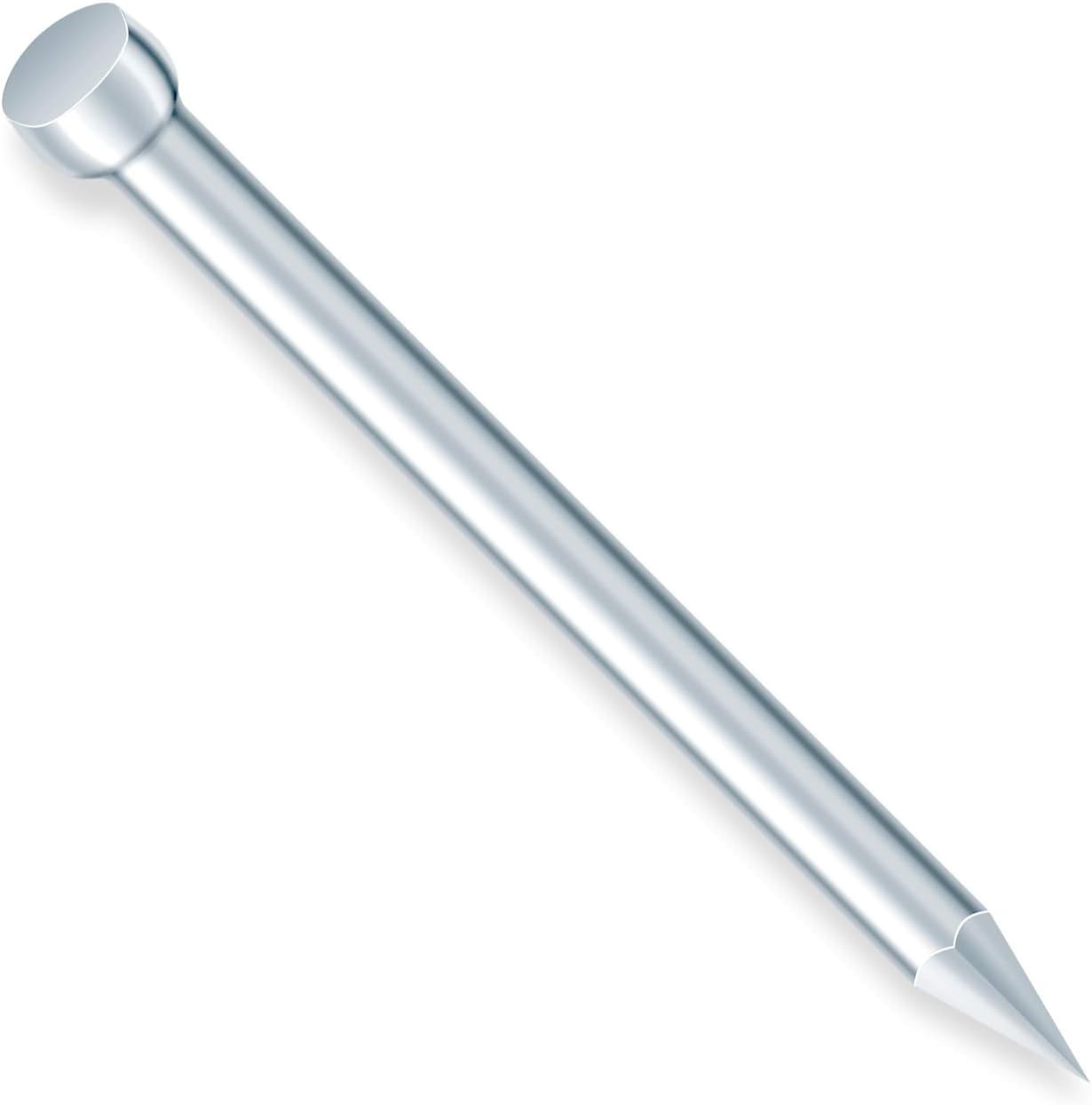 Panel Pins Finishing Nails Veneer Steel Pin Nail Bright Zinc Plated for Scotia Laminate Beading Wood Bright Hardened 15mm 200g Pack 2000 Pcs Craft Hook Pieces Plated Wooden Handy Long Small Tacks