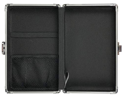 Vaultz Small Lock Box - 8.5 X 5 X 2.5 Inch Mini Safe With Key Lock To Store School Supplies, Money And Medicine - Pink Reflective Diamond #TOP3