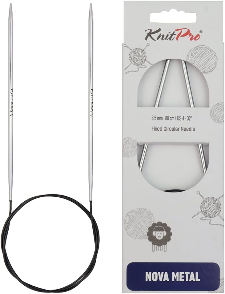 KnitPro Nova Fixed Circular Needles 16" (40cm) | US Size 4 (3.5mm)