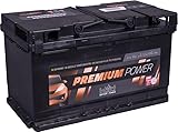 intAct Premium-Power PP90MF Starterbatterie 12V 90Ah, 720A (EN) Kaltstartstrom, wartungsfreie Autobatterie mit bis zu 30% mehr Leistung und 1,5-fach schnellerem Laden