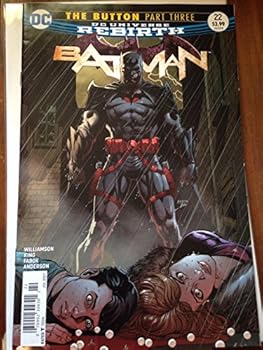 Comic BATMAN #22 (THE BUTTON) (REG ED) Book