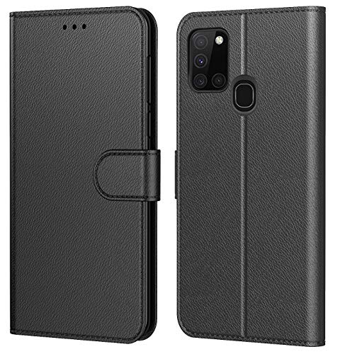 Tenphone Etui Coque pour Samsung Galaxy A21s,Plusieurs Couleurs Disponible,Protection Etui Housse Premium en Cuir PU,Fermeture Magnétique pour (Galaxy A21s,...