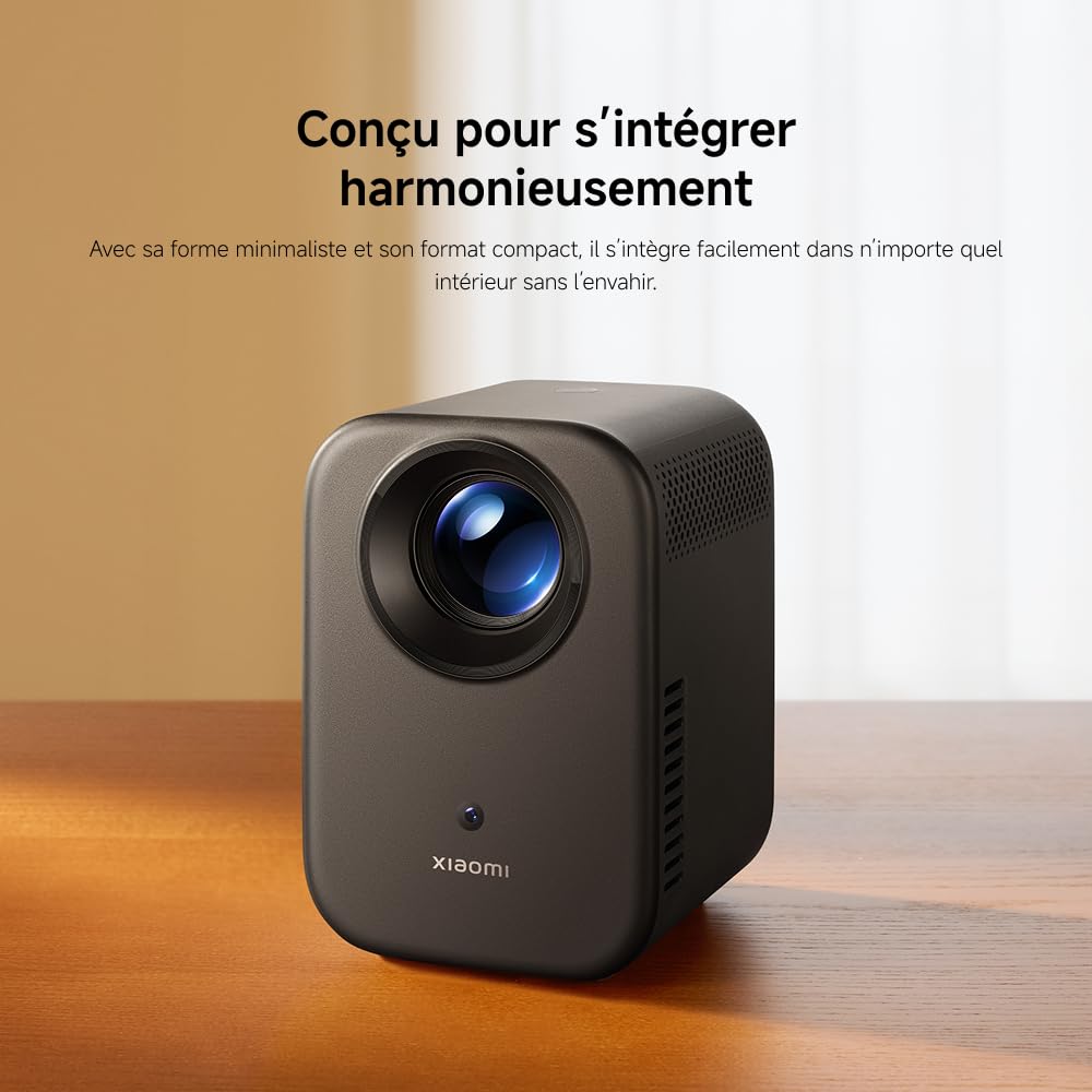 Xiaomi Vidéoprojecteur Portable Intelligent L1 | Full HD 1080p avec Netflix & Google TV Officiels | HDR10/HLG | AutoFocus & Correction Keystone Auto | Dolby Audio & WiFi 5G
