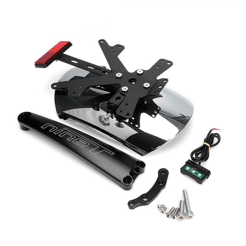 Garde-boue arrière R Nine T avec plaque pour rouler au sec en Scrambler et Racer