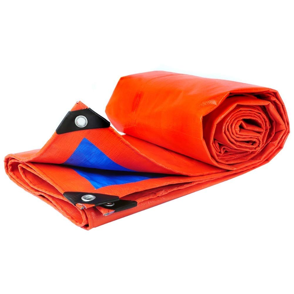 Bâches en polyéthylène imperméables avec œillets métalliques anti-rouille