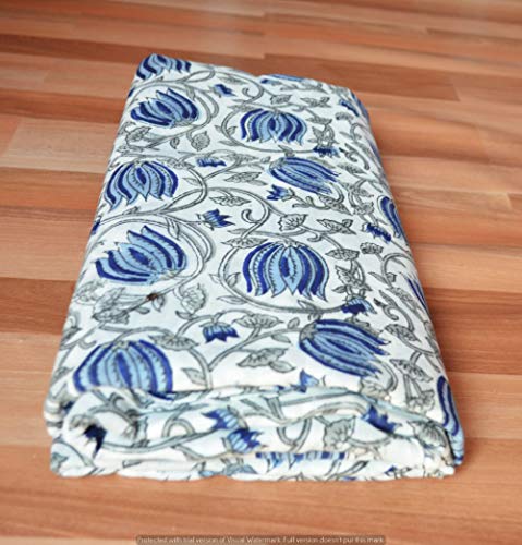 Tissu en coton imprimé anti-transpiration pour confectionner robe d'été légère et coussin de salon - 3