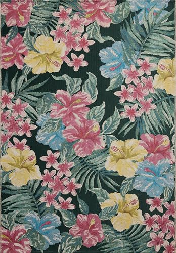 Loloi II Botanical Collection BOT-03 Midnight/Multi 3'-11" x 5'-11" Accent Rug