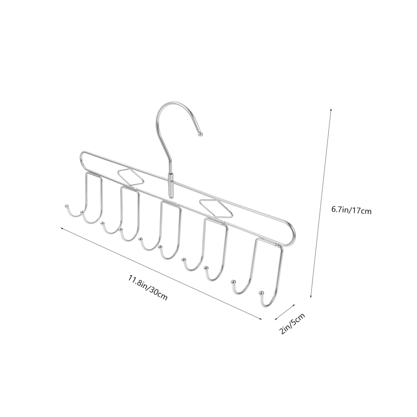 BESTYASH Hanger Extenders for Clothes Camisole Hangers Space Saving Multi-Function Trousers Hanging Racks Clips