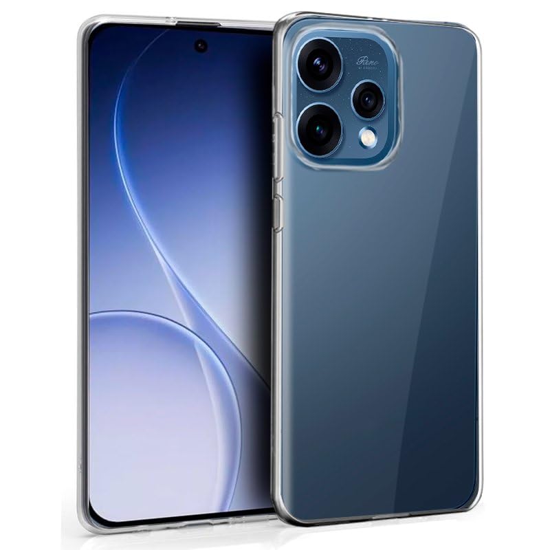 Cool Silicone Case for OPPO Reno 15 5G (Transparent)
