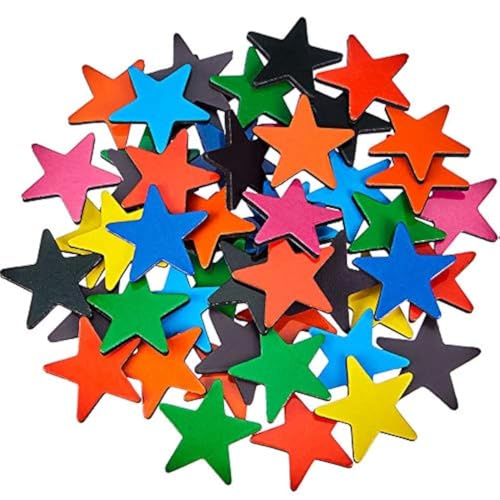 120 Imánes Estrella Pequeños Colores Clásicos