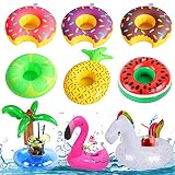🦄 【Gadgets multifuncionales】: apto para vasos, latas de refresco y vasos de plástico, perfecto para carnavales, jardines, playas o fiestas temáticas. También se pueden utilizar como juguetes para el baño o la piscina para niños, estantes para otros artículos pequeños o simplemente como bonitas baratijas.
