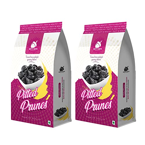 NOTTY NUTS Dried Pitted Prunes 500g | Prunes | Dehydrated Fruits ...