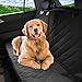 PET MAGASIN Durable Black Pet Car Seat Cover Waterproof & Scratch Proof & Nonslip Backing & Hammock Style & Heavy Duty Back Seat Protector for Cars Trucks & SUVs