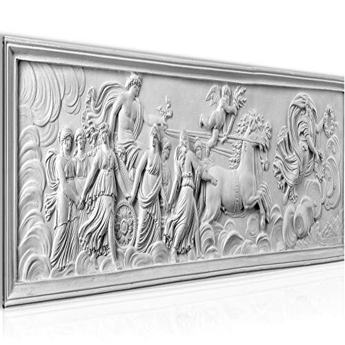 Tableau Rome moderne en toile non tissée haut de gamme blanc