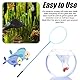 Wokape 15Pcs Aquarium Aquascaping Werkzeuge Kit mit Ersatzklingen, Edelstahl Aquarium Pflanzenwerkzeuge für sauberen Fischtank