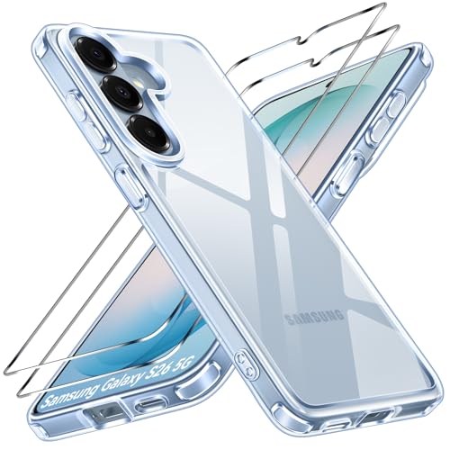 Image of ivoler 3-in-1 Case for Samsung Galaxy S26 5G 6.3 inch, Blue
